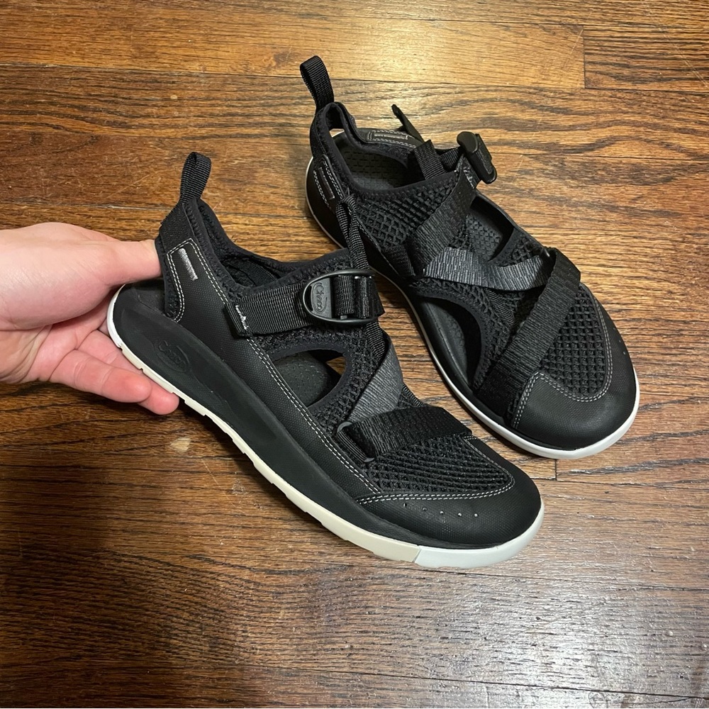 Chaco Odyssey Black Sandals Sz:9